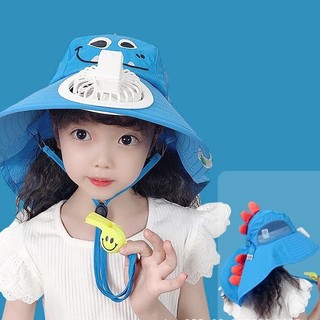 Mũ Chống nắng cho bé trai bé gái BONBON KIDS kèm quạt sạc usb, mũ che nắng cho bé 6-10 tuổi