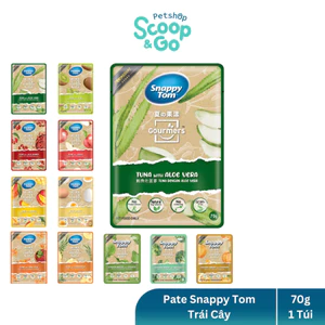 Pate Snappy Tom Cá Ngừ & Trái Cây Cho Mèo Mọi Lứa Tuổi - Cat Snack