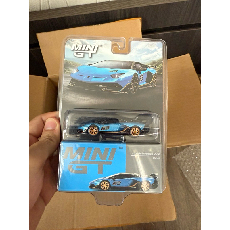 Mini GT 784 Lamborghini Aventador SVJ bản card/ mô hình ô tô | Shopee ...