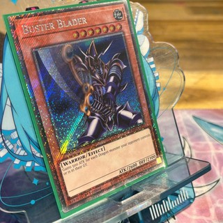 [ Bài Yugioh Chính Hãng ] Buster Blader - RA04-EN115 - Platinum Secret Rare 1st Edition