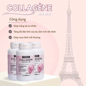Viên uống dưỡng trắng da Collagen Marin Nat & Form Pháp 90 viên (Collagen Marin)