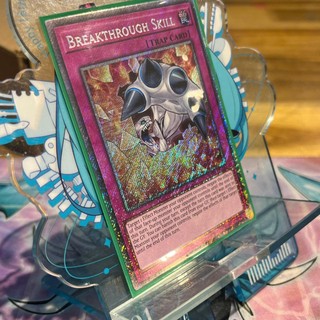 [ Bài Yugioh Chính Hãng ] Breakthrough Skill - RA04-EN202 - Platinum Secret Rare 1st Edition