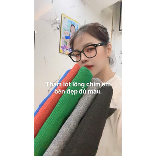 Combo 5 tấm thảm lót lồng chim đủ màu dẻo êm bền, kt 36cm*36cm.