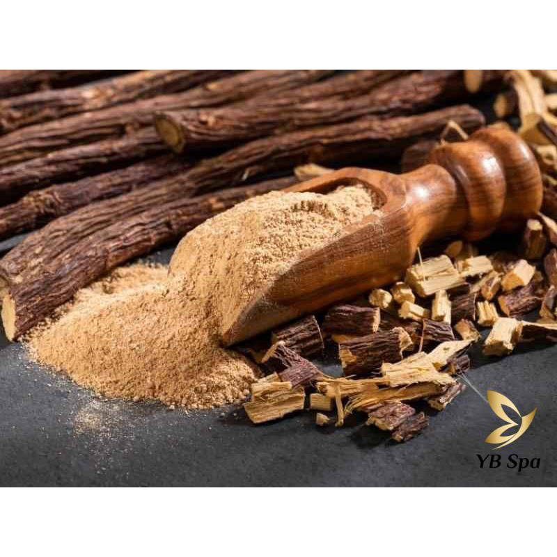 500GR Bột Cam Thảo Nguyên Chất Trắng Da, Giảm Mụn, Thâm Mụn