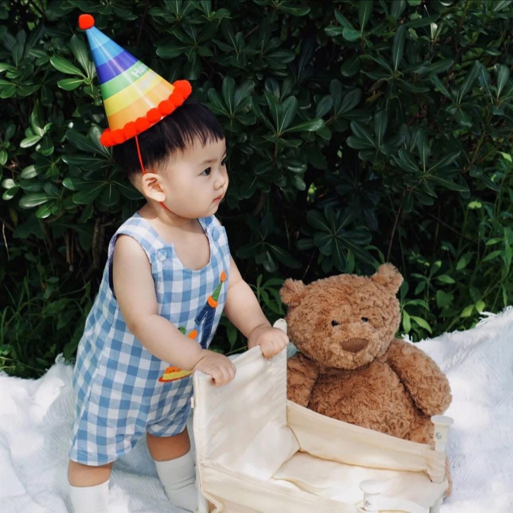(HÀNG CÓ SẴN)- QCCC- Body liền thân sinh nhật 1 tuổi cover Hàn Quốc cho bé trai bé gái , hàng quảng châu chất đẹp