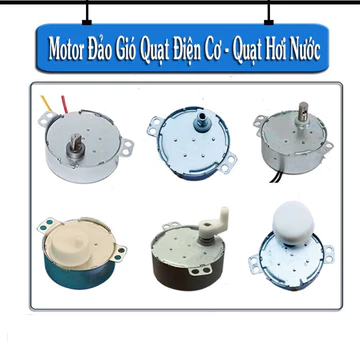 Motor Đảo gió motor quay chậm cho quạt hơi nước quạt điện cơ quạt thường
