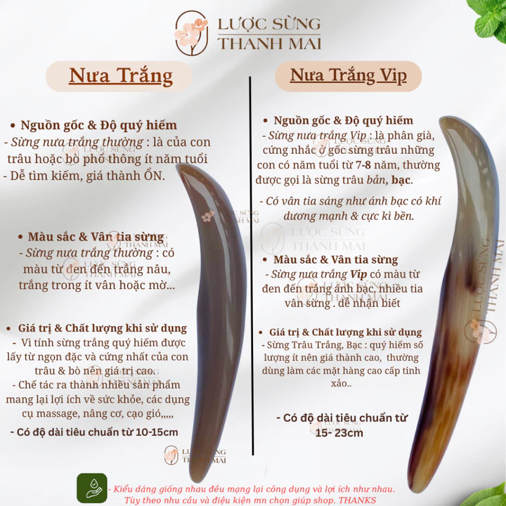 Dụng cụ diện chẩn bằng sừng, dụng cụ cạo gió mátxa day ấn huyệt lưu thông khí huyết, giảm căng thẳng – 6