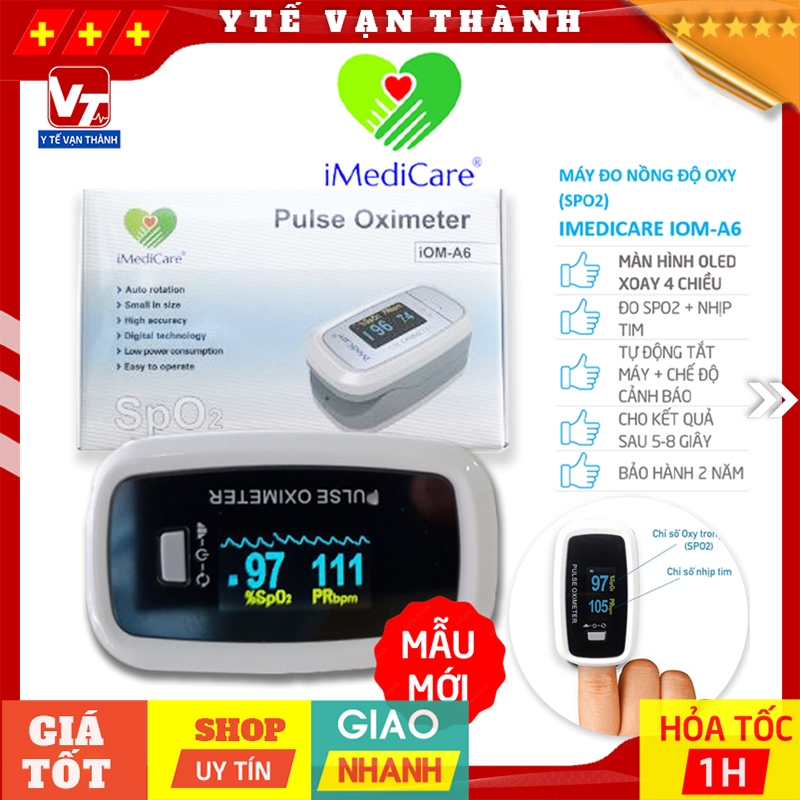 IMediCare - Máy Đo Nồng Độ Oxy Trong Máu Giá Tốt, Chính Hãng, Đảm Bảo ...