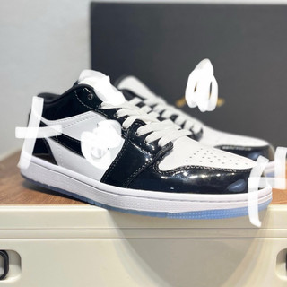Giày thể thao bigsize nam nữ mùa hè cổ thấp màu đen bóng cao cấp hottrend 2025 , sneaker thời trang luxury big size 44