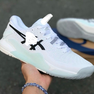 Giày thể thao bigsize nam nữ mùa hè chơi pickleball tenis Asi màu trắng đen cao cấp , sneaker thời trang luxury