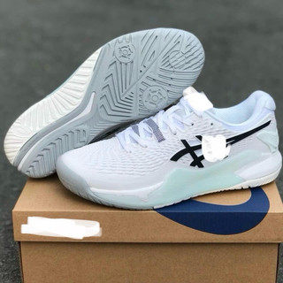 Giày thể thao bigsize nam nữ mùa hè chơi pickleball tenis Asi màu trắng đen cao cấp , sneaker thời trang luxury