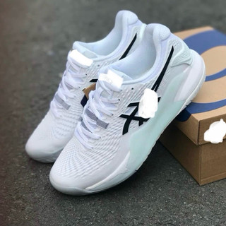 Giày thể thao bigsize nam nữ mùa hè chơi pickleball tenis Asi màu trắng đen cao cấp , sneaker thời trang luxury