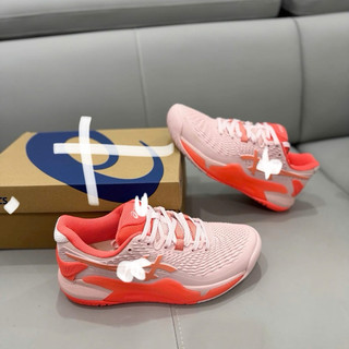 Giày thể thao bigsize nữ chơi pickleball tenis hottrend 2025 asi cao cấp êm nhẹ màu hồng cam dễ thương