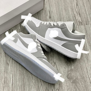 Giày thể thao bigsize nam nữ cổ thấp đế bằng mùa hè 2025 màu ghi xám cao cấp , sneaker thời trang luxury banr best
