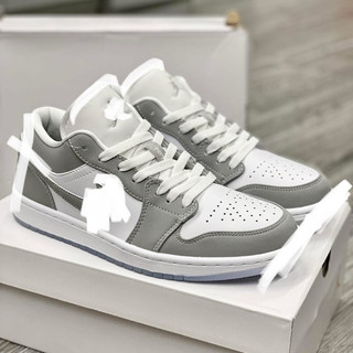Giày thể thao bigsize nam nữ cổ thấp đế bằng mùa hè 2025 màu ghi xám cao cấp , sneaker thời trang luxury banr best