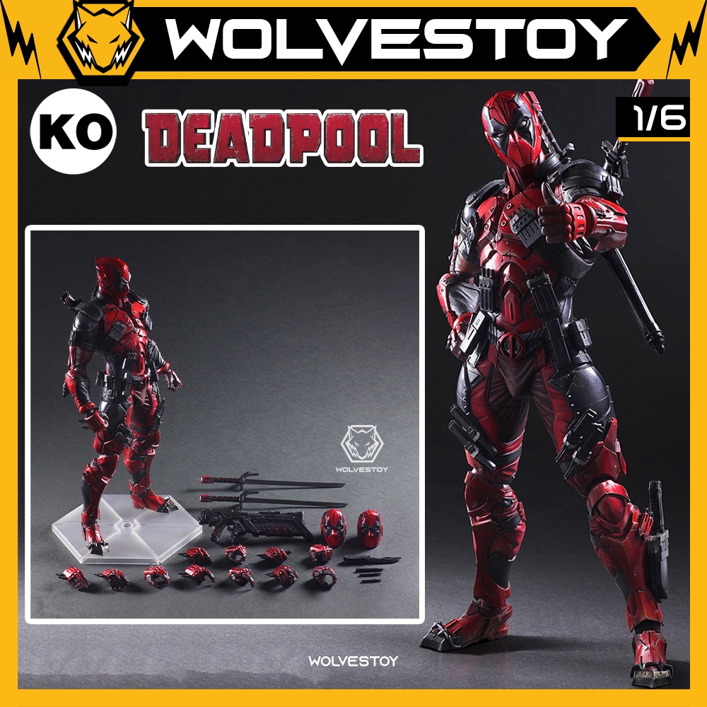Mô hình Play Arts Marvel DeadPool PAK Action Figure (KO) | Shopee Việt Nam