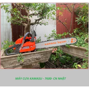 Máy cưa xích chạy xăng 2 thì | KAMASSU-KM 7600 |Hàng Chính Hãng Sản xuất theo công nghệ Nhật Bản