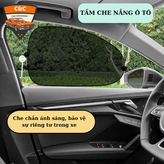 Tấm che kính ô tô chống nắng (kính trước, sau). Miếng che kính xe hơi che nắng đa năng