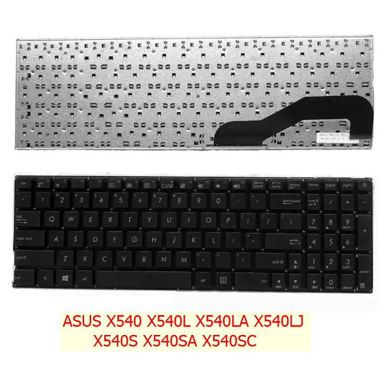 Clavier AZERTY Français Blanc Neuf Pour Asus X540 (X540LA, LJ, S, SA, SC...) - Marque Kinpower