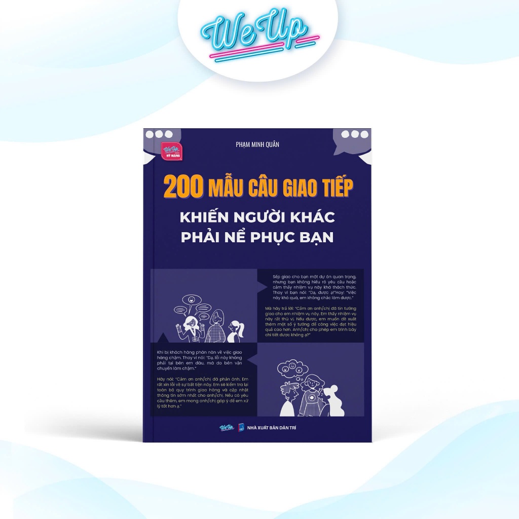 Ảnh Combo sách: 200 Mẫu câu giao tiếp & Nâng tầm tư duy khôn khéo ứng xử 1