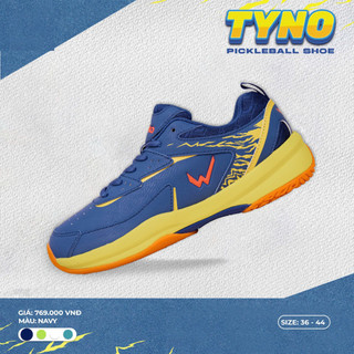 Giày thể thao, Cầu Lông, Bóng Rổ, Bóng Chuyền, Pickleball - Wika TYNO ( Tặng Tất dệt Kim)