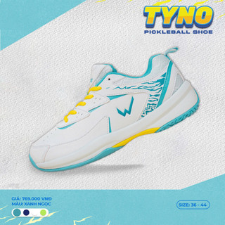 Giày thể thao, Cầu Lông, Bóng Rổ, Bóng Chuyền, Pickleball - Wika TYNO ( Tặng Tất dệt Kim)