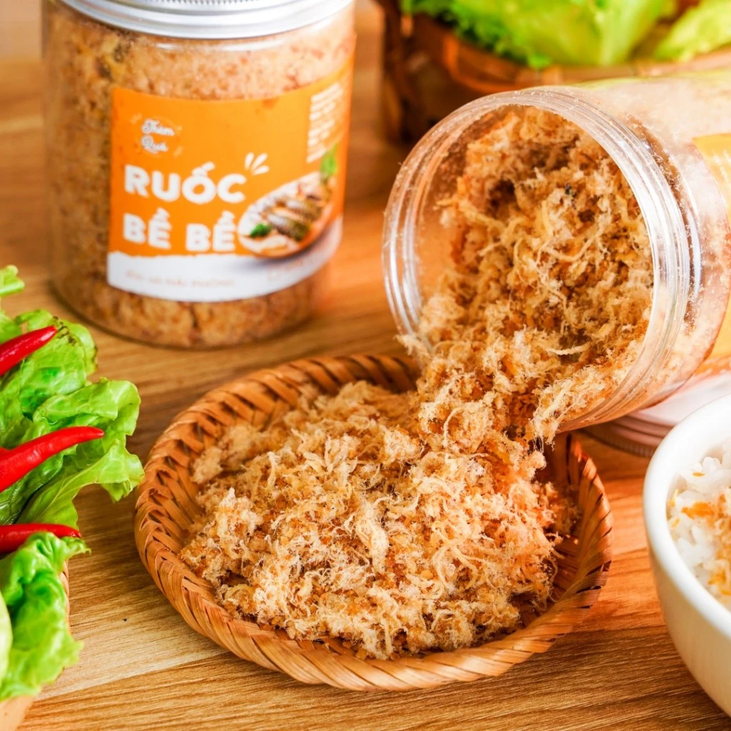 Ruốc Bề Bề Hải Phòng - Đặc Sản Thơm Ngon, Lọ 300gram