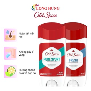 Sáp khử mùi Old Spice Antiperspirant/Deodorant High Endurance (85g)