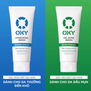 Kem Rửa Mặt OXY Làm Sạch Sâu Giảm Nhờn Deep Wash/Perfect Wash/Hydarting Wash/Oil Acne Wash (100g/tuýp)