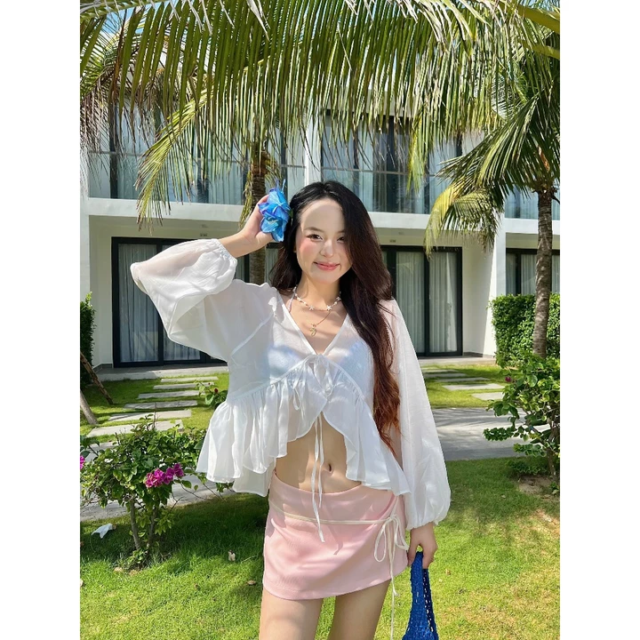 Soft Long-sleeve Jacket AH13 Mermaid Cardigan – 7