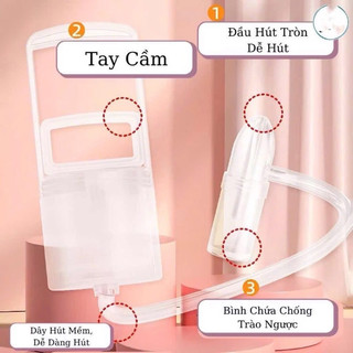 dụng cụ hút mũi kéo tay cho bé - an toàn để sử dụng