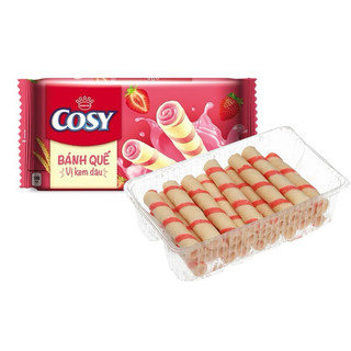 Combo 4/10 bánh quế cosy đủ vị Kinh Đô gói 117,6g