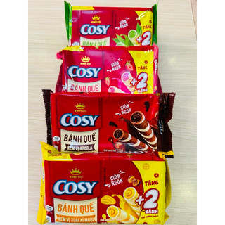 Combo 4/10 bánh quế cosy đủ vị Kinh Đô gói 117,6g