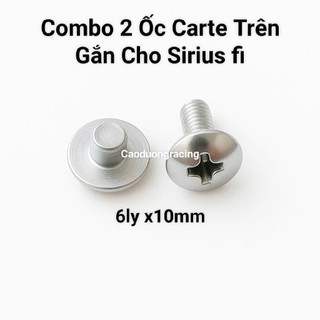 Ốc Hộp Xích Xe Máy gắn cho se sirius yamaha 6 ly và 5 ly chất liệu inox 304 không rỉ sét phụ tùng xe máy caoduongracing