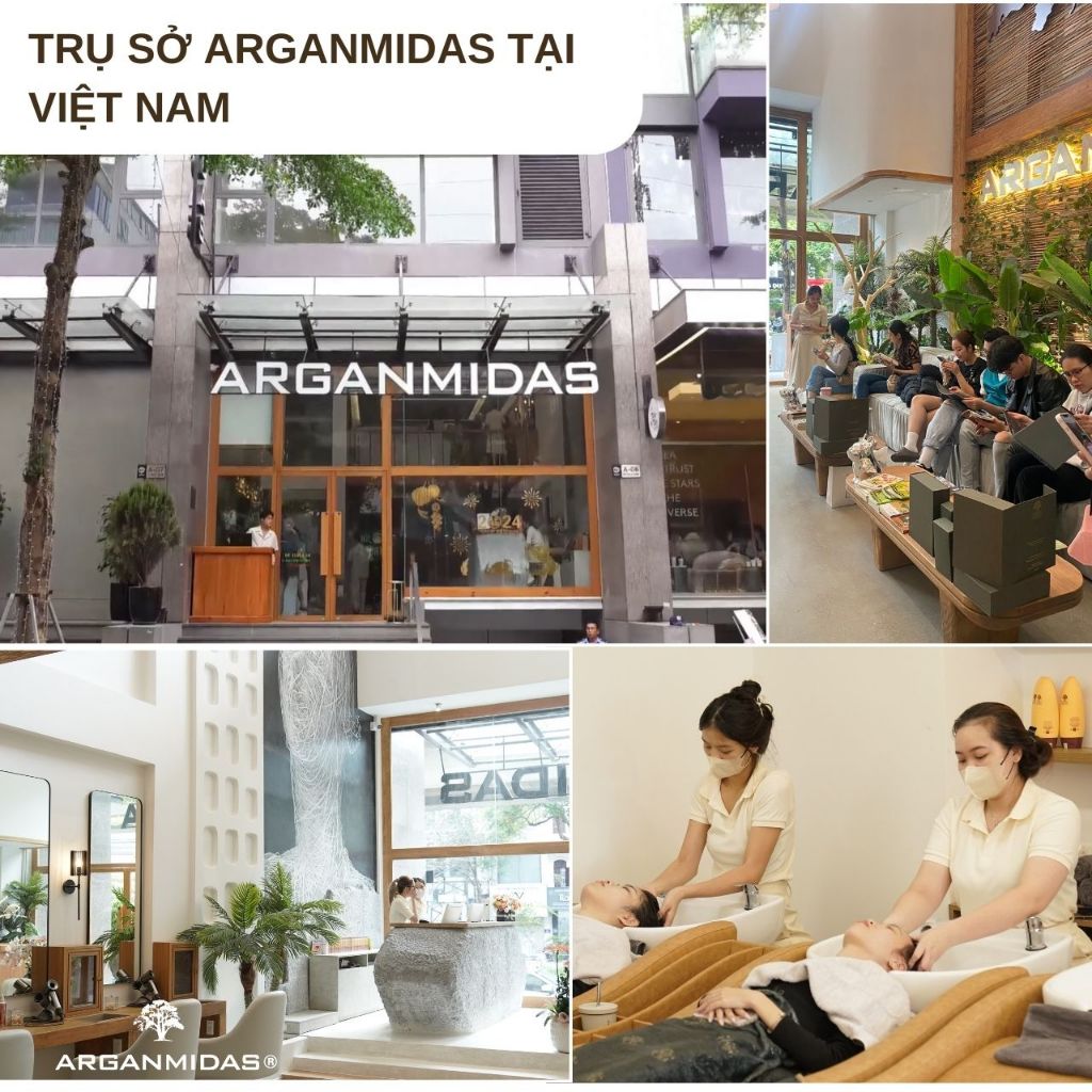 Ảnh Combo dầu gội kiềm dầu Arganmidas tạo phồng chân tóc và Ủ Collagen siêu dưỡng ẩm Phục Hồi Tóc Hư450ml 3