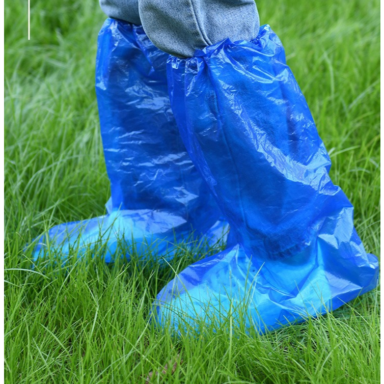Ủng đi mưa bọc giày chống nước Nylon chuyên dụng đi phượt đi làm (1 cặp) M17