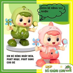 Robot Nhảy Múa Em Bé Rồng Nhảy Múa Có Nhạc Sôi Động Thỏ Nhảy Múa Ong Nhảy Múa Đồ Chơi Nhảy Múa Cho Bé - BỐ KHỦNG LONG