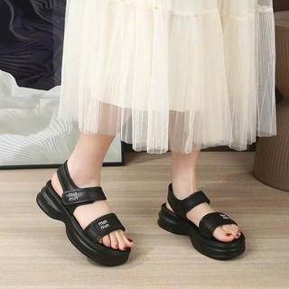 Dép sandal quai hậu Min Min quai mềm siêu hót đế cao 5cm Ms 1104