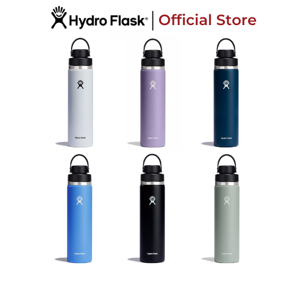 Bình giữ nhiệt Hydro Flask 710ml Wide Flex Chug Cap 24 oz chính hãng, free-BPA, an toàn cho sức khỏe