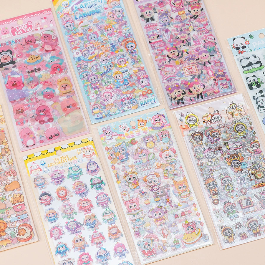 Sticker hình dán nhãn dán trang trí Sanrio Kuromi Kitty Sticker Cuộn ...