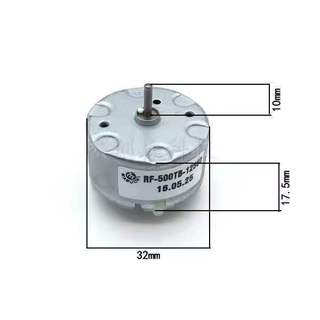 02 cái Motor RF-500 TB-12560 hộp đồng hồ xoay hộp lắc đồng hồ cơ-hộp tích cót đồng hồ cơ