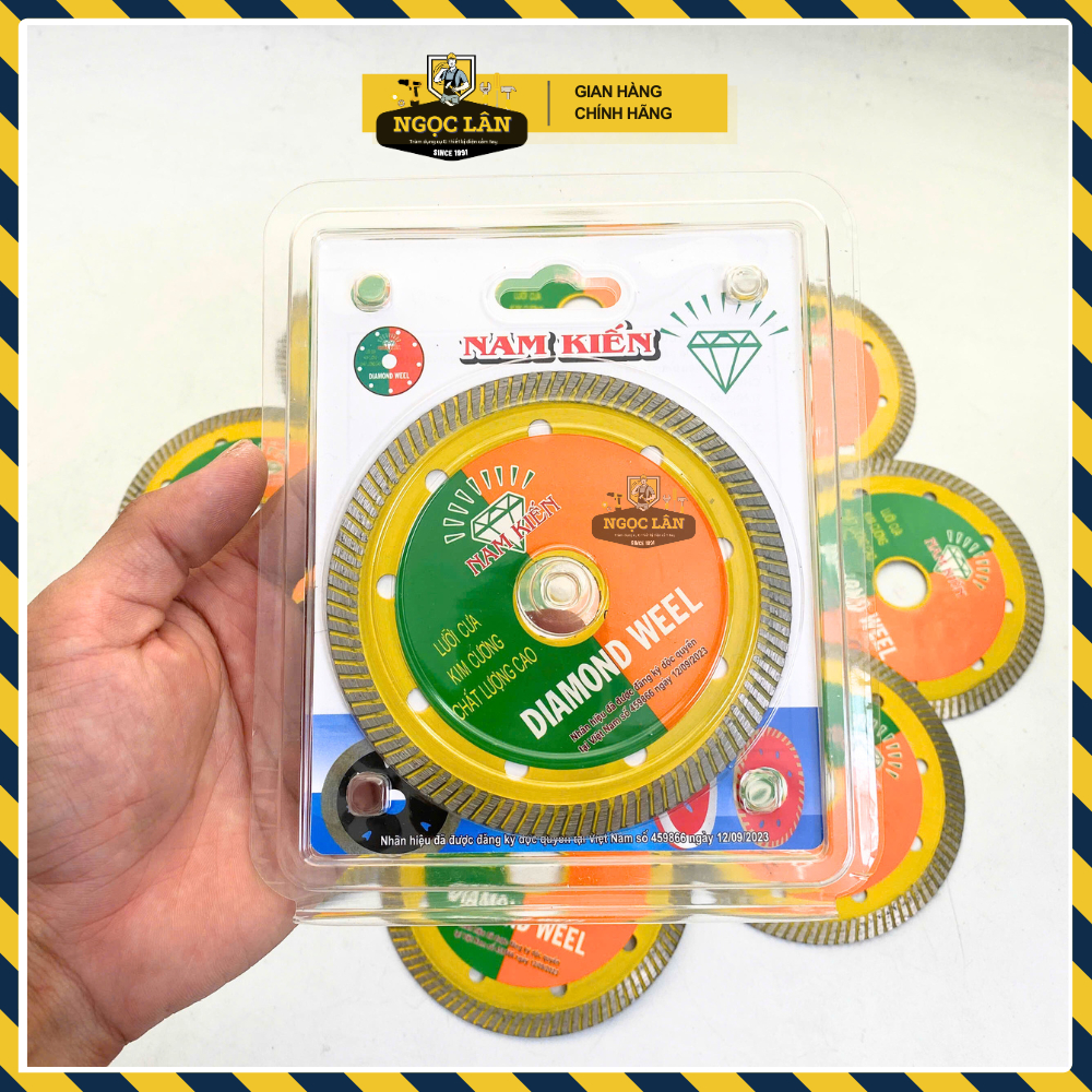 Lưỡi cắt kim cương Nam Kiến cắt đá cẩm thạch,hoa cương, bê tông, đa năng, độ thẩm mỹ cao siêu mỏng