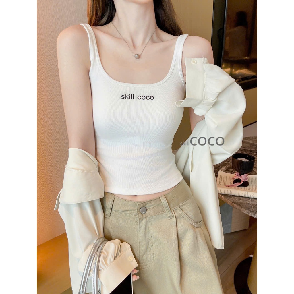 Áo ba lỗ 3148# Hàng QC full túi móc sịn sò