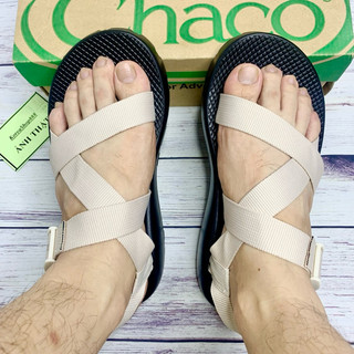 Dép Xăng Đan Nam Chaco Quai Dù Đế Không Nhăn Lún Mã D52