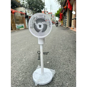 QUẠT CÂY ĐỨNG FONIX chính hãng nhà tobe có 2 màu đen trắng