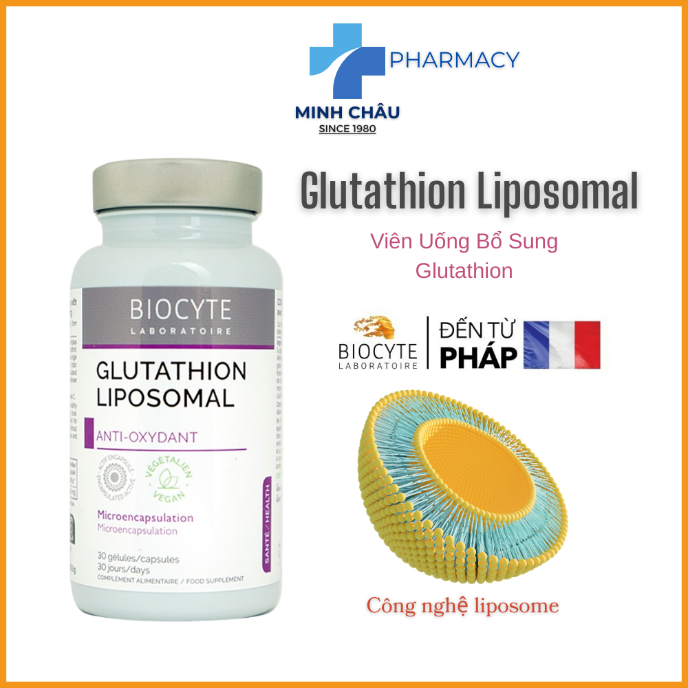 biocyte glutathion liposomal Glutathion Liposomal Biocyte - Immunit