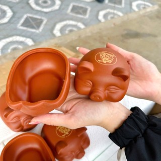 Thố heo đất nướng hàu độc đáo