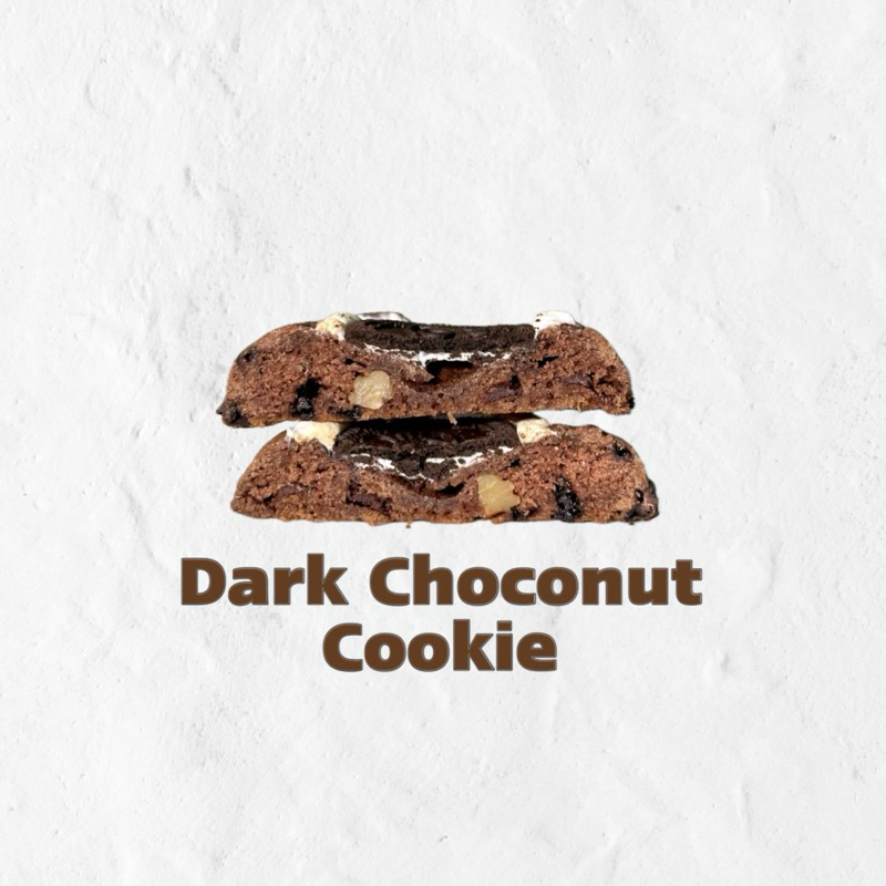 Dark Choconut Cookie(Bánh quy mềm-Bigcookie)