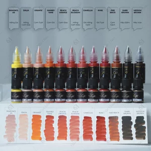 Mực Light bong đậm chuyên dùng phun mày, môi, mí