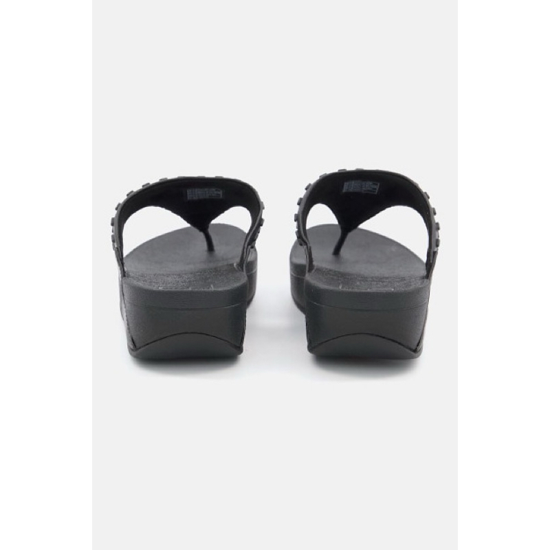 DÉP KẸP FITFLOP XỎ NGÓN CAO SU ĐEN SIZE 39 (230421020)
